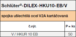 Schlüter®-DILEX-HKU-E/V
