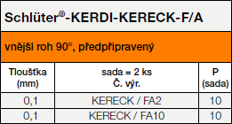 <a name='f'></a>Schlüter®-KERDI-KERECK-F /-KM