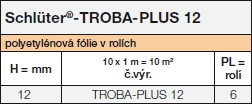 Schlüter-TROBA-PLUS 12