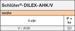 Schlüter-DILEX-AHK/V