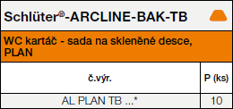 Schlüter®-ARCLINE-BAK-TB
