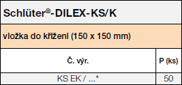 Schlüter®-DILEX-KS/K