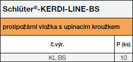 Schlüter®-KERDI-LINE-BS