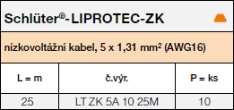 Schlüter®-LIPROTEC-ZK ES 9