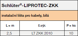Schlüter®-LIPROTEC-ZKK
