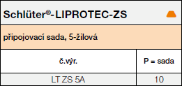 Schlüter®-LIPROTEC-ZS ES 9