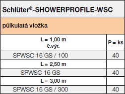 Schlüter®-SHOWERPROFILE-WSC