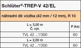Schlüter-TREP-V 42/EL